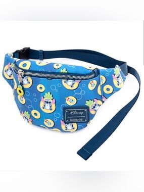 Loungefly Disney Stitch and Scrump Belt Bag